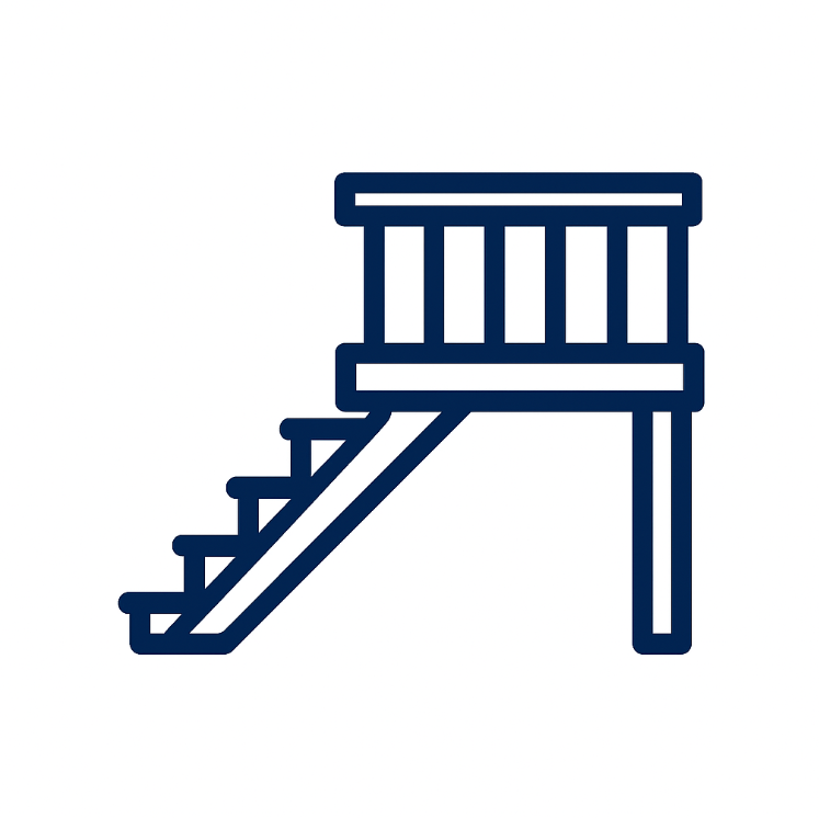 Utetrapper og platting